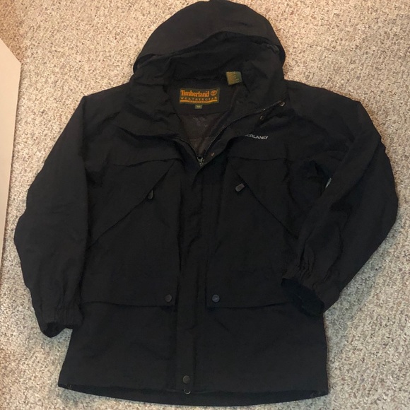 Timberland Jacket W/Hood Black Size XS - Picture 6 of 8
